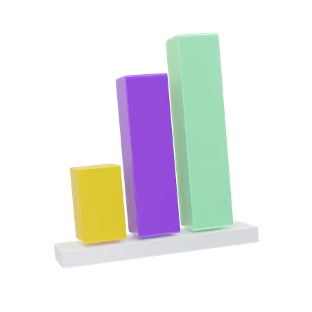 Growth Chart  3D Icon