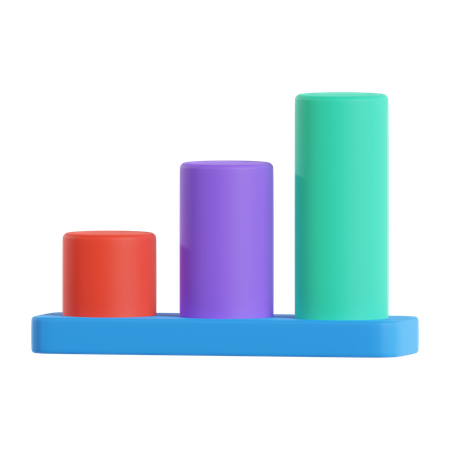 Growth Chart  3D Icon