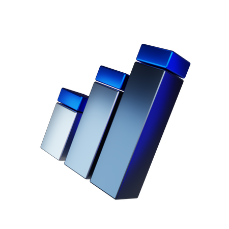 Growth Chart  3D Icon