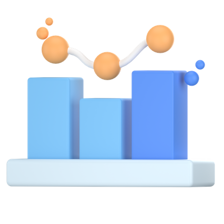 Growth chart  3D Icon