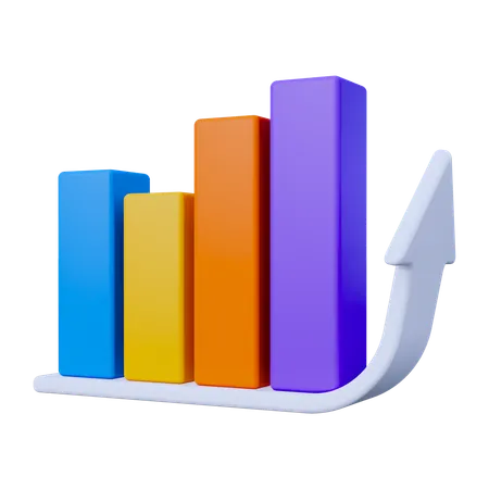 Growth Chart  3D Icon