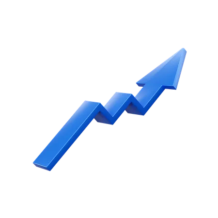 Growth Chart  3D Icon