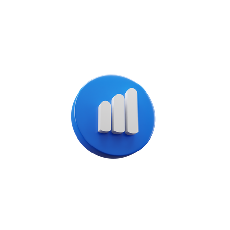 Growth Chart  3D Icon