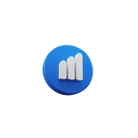 Growth Chart  3D Icon