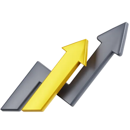 Growth Chart  3D Icon