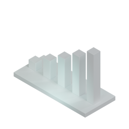 Growth chart  3D Icon