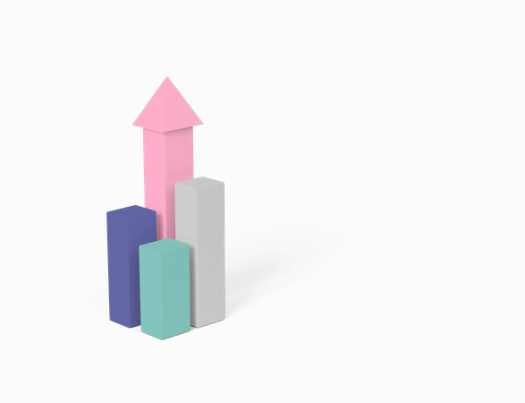 Growth Chart  3D Icon