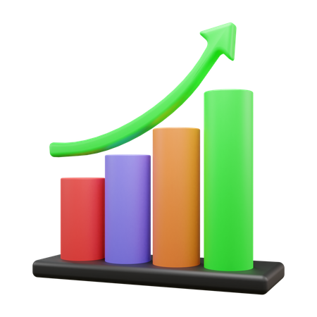 Growth Chart  3Dアイコン