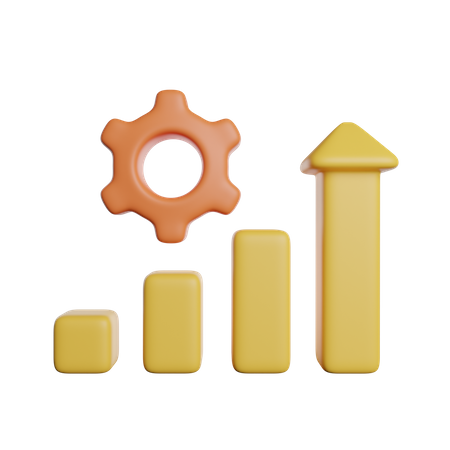 Growth Development  3D Icon