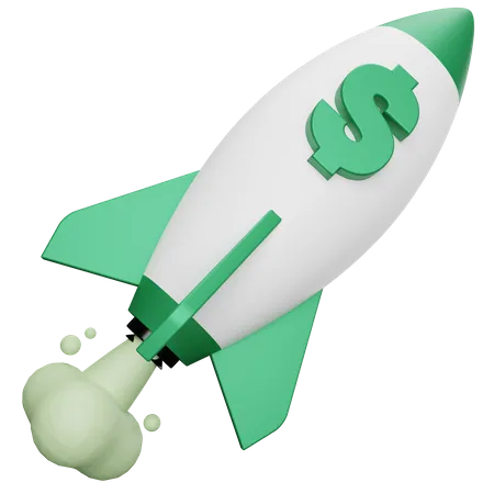 Growth Economy  3D Icon