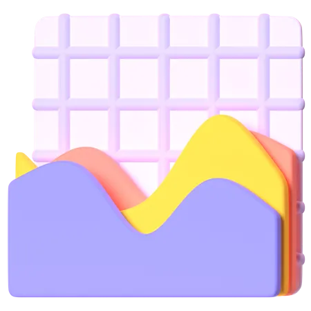 Growth Graph  3D Icon