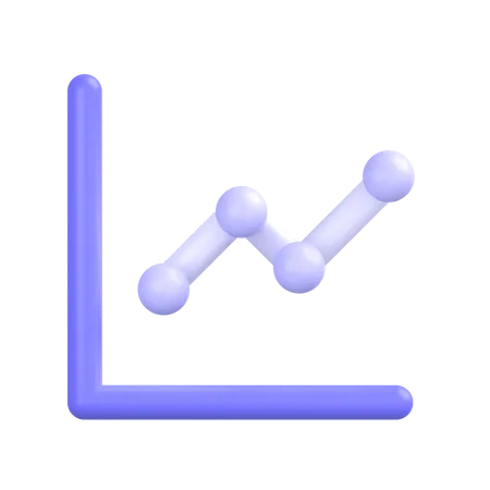 Growth-graph 3D Icon