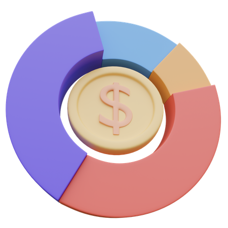 Growth Graph Investing  3D Icon