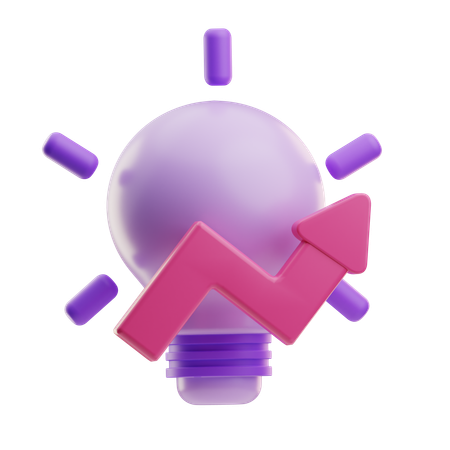 Growth Idea  3D Icon