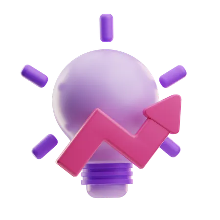 Growth Idea  3D Icon
