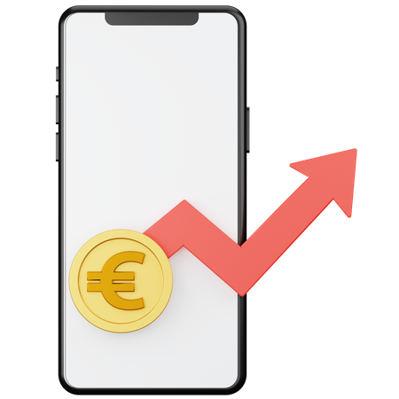 Growth Income 3D Icon