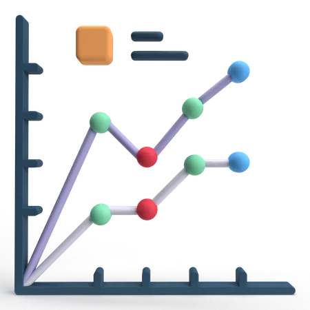 Growth Info  3D Icon
