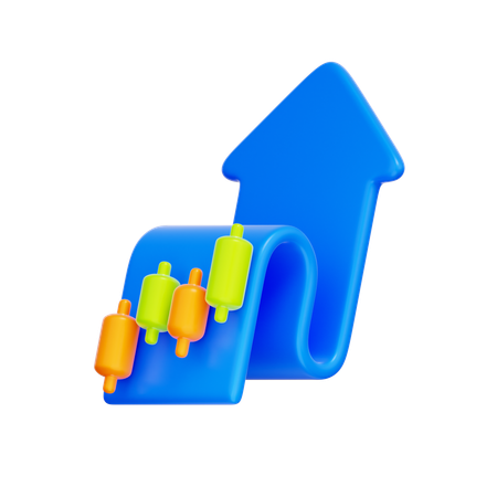 Growth Investing  3D Icon