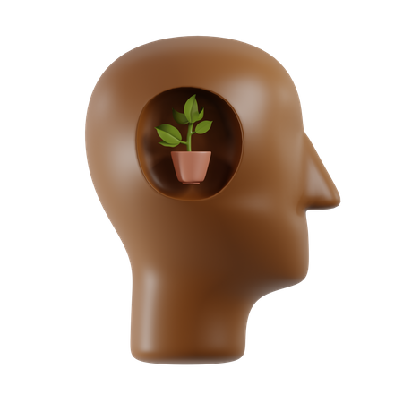 Growth Mindset  3D Icon