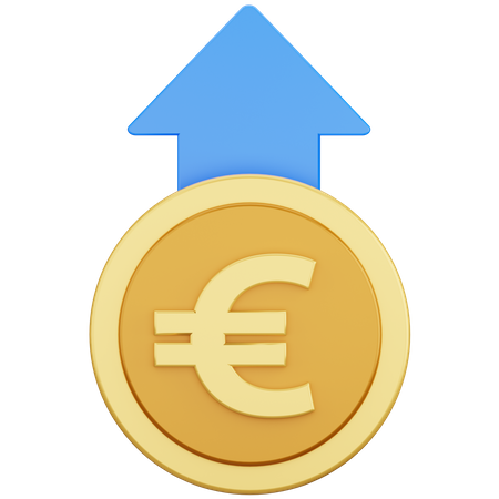 Growth Money  3D Icon