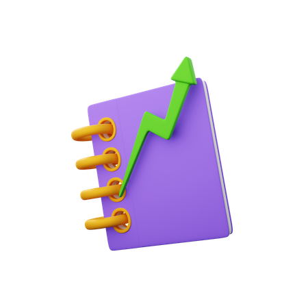 Growth Report  3D Icon