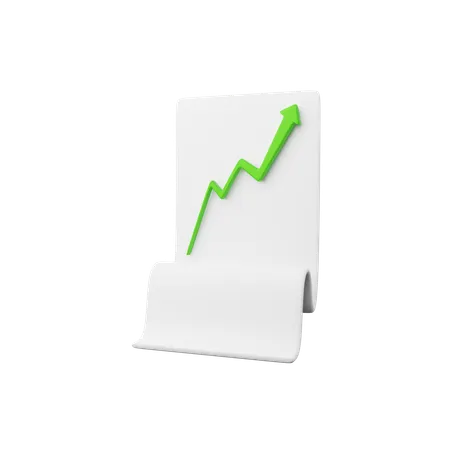 Growth Report  3D Icon