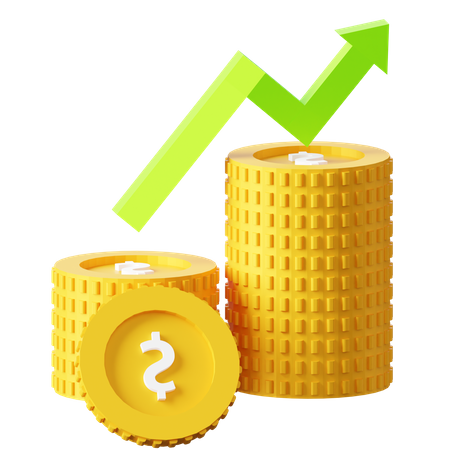 Growth Report  3D Icon