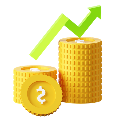 Growth Report  3D Icon