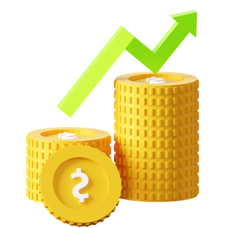 Growth Report 3D Icon