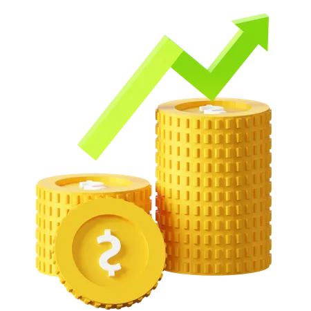 Growth Report 3D Icon