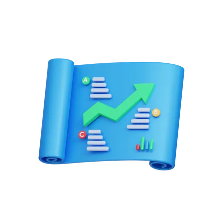 3 D Strategy Business Marketing Icon 3D Icon