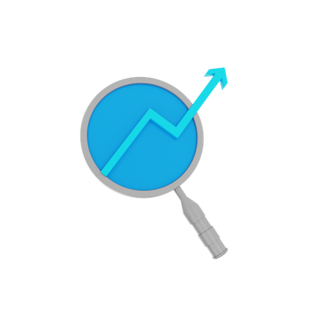 Growth Research  3D Icon