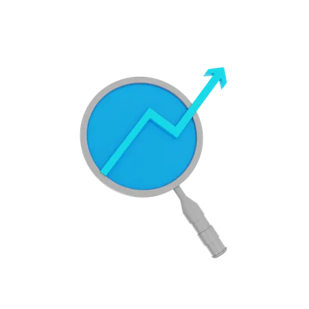 Growth Research  3D Icon