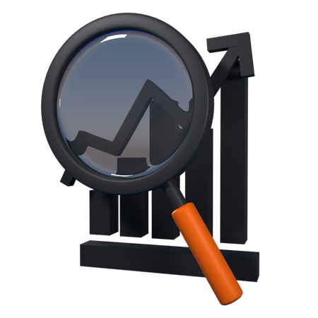 Growth Research  3D Icon