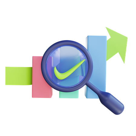 Growth Research  3D Icon