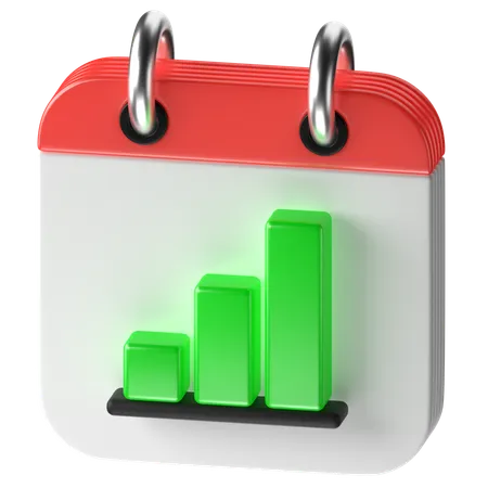 Growth Schedule  3D Icon
