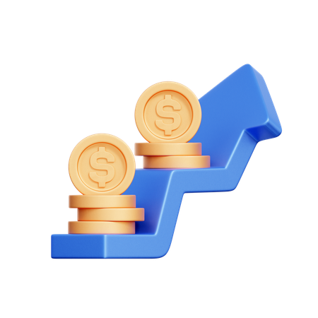 Growth Strategy  3D Icon