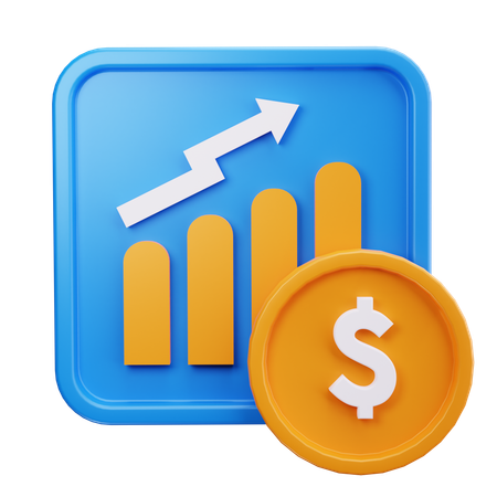 Growth Strategy  3D Icon