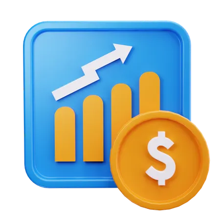 Growth Strategy  3D Icon