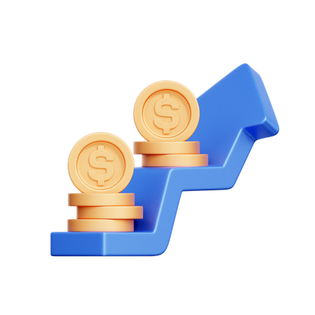Growth Strategy  3D Icon