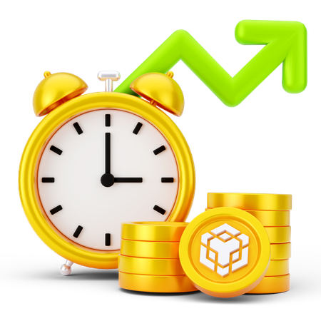 Growth Time  3D Icon