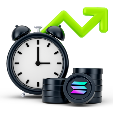 Growth Time  3D Icon