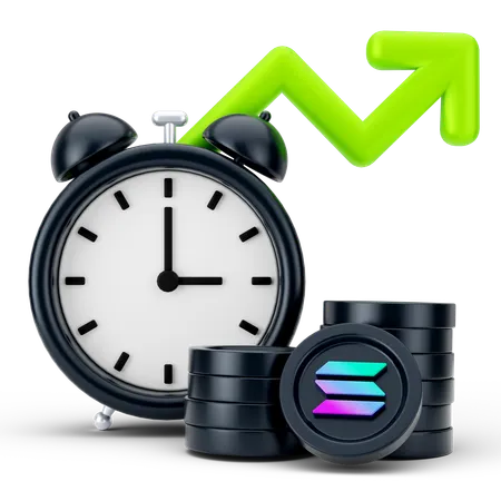 Growth Time  3D Icon