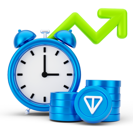 Growth Time  3D Icon