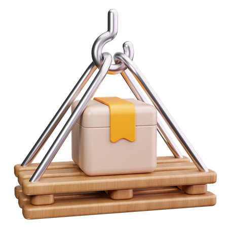 Grua  3D Icon