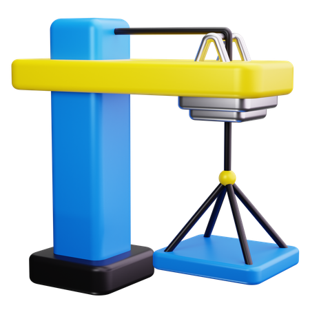 Grua  3D Icon