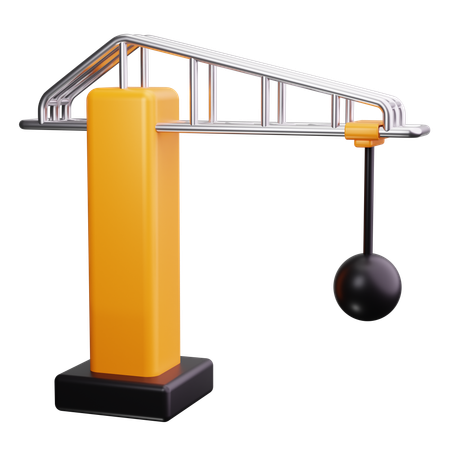 Grua de construccion  3D Icon