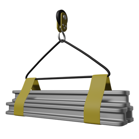 Grua de construccion  3D Icon