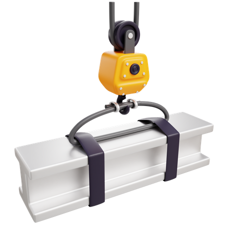 Grua de construccion  3D Icon