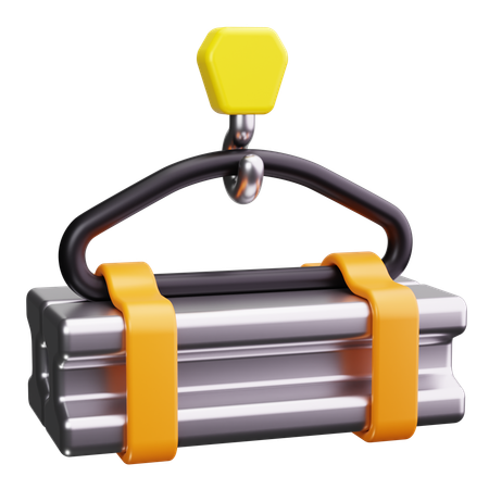 Grua industrial  3D Icon